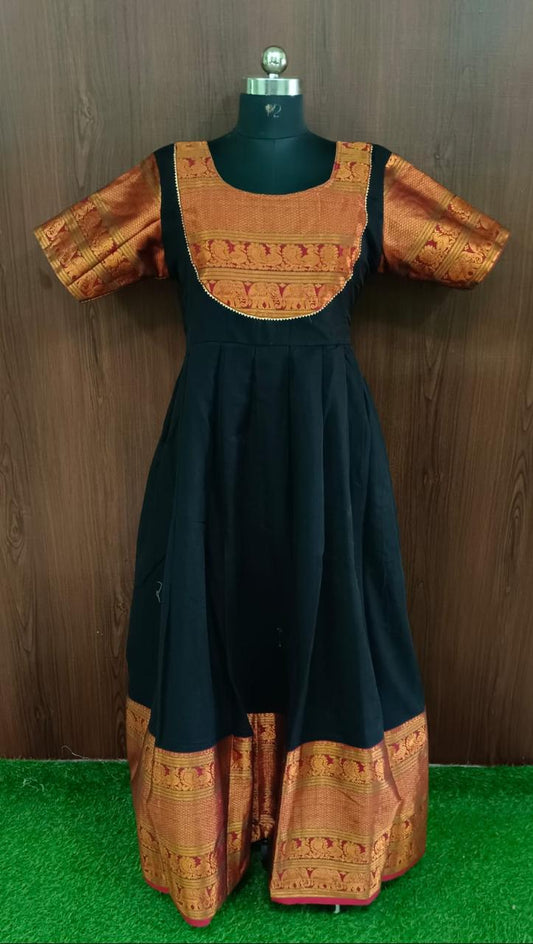 Black Full Length Maxi