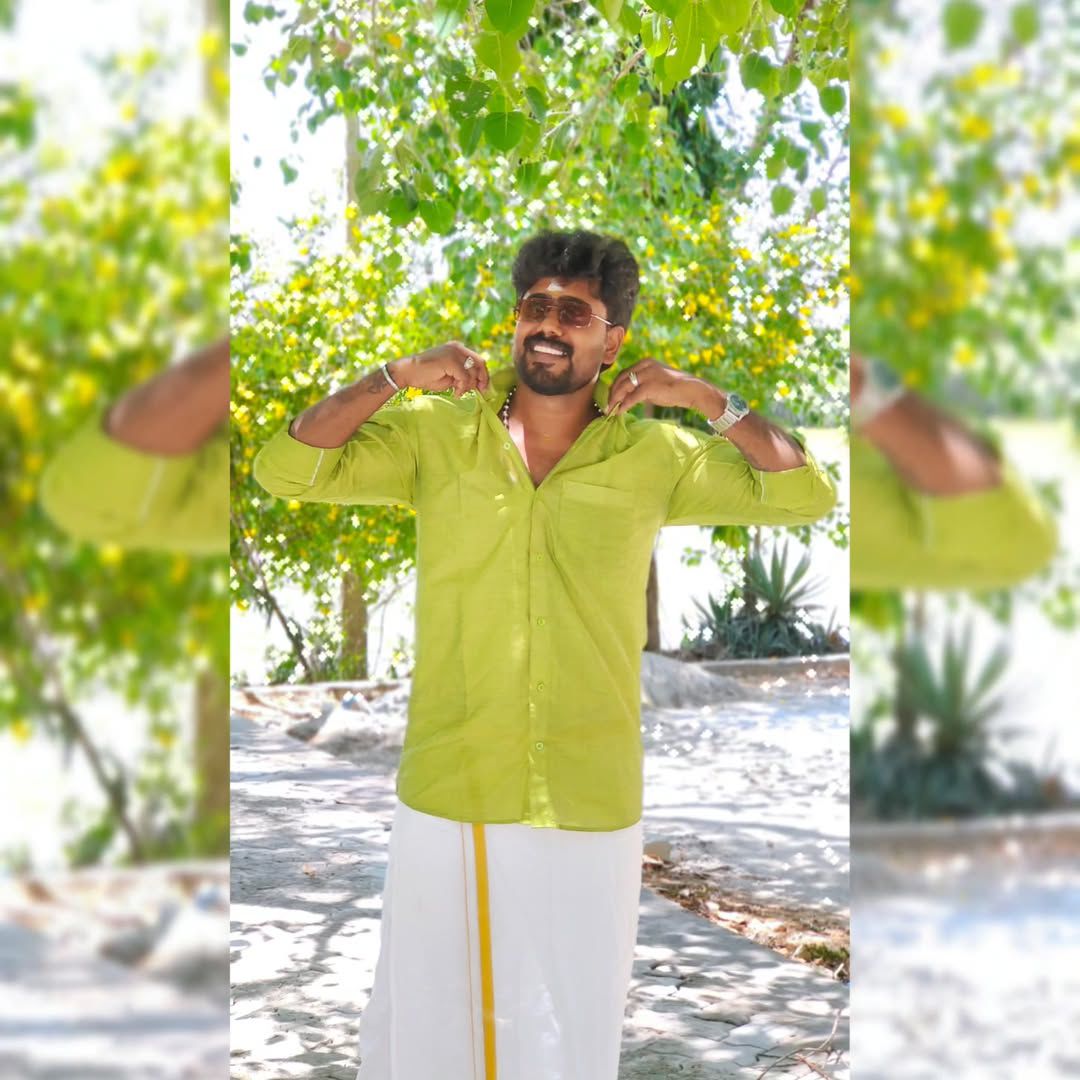 Kalyani Cotton Maxi Plated Gown with Shawl - Green