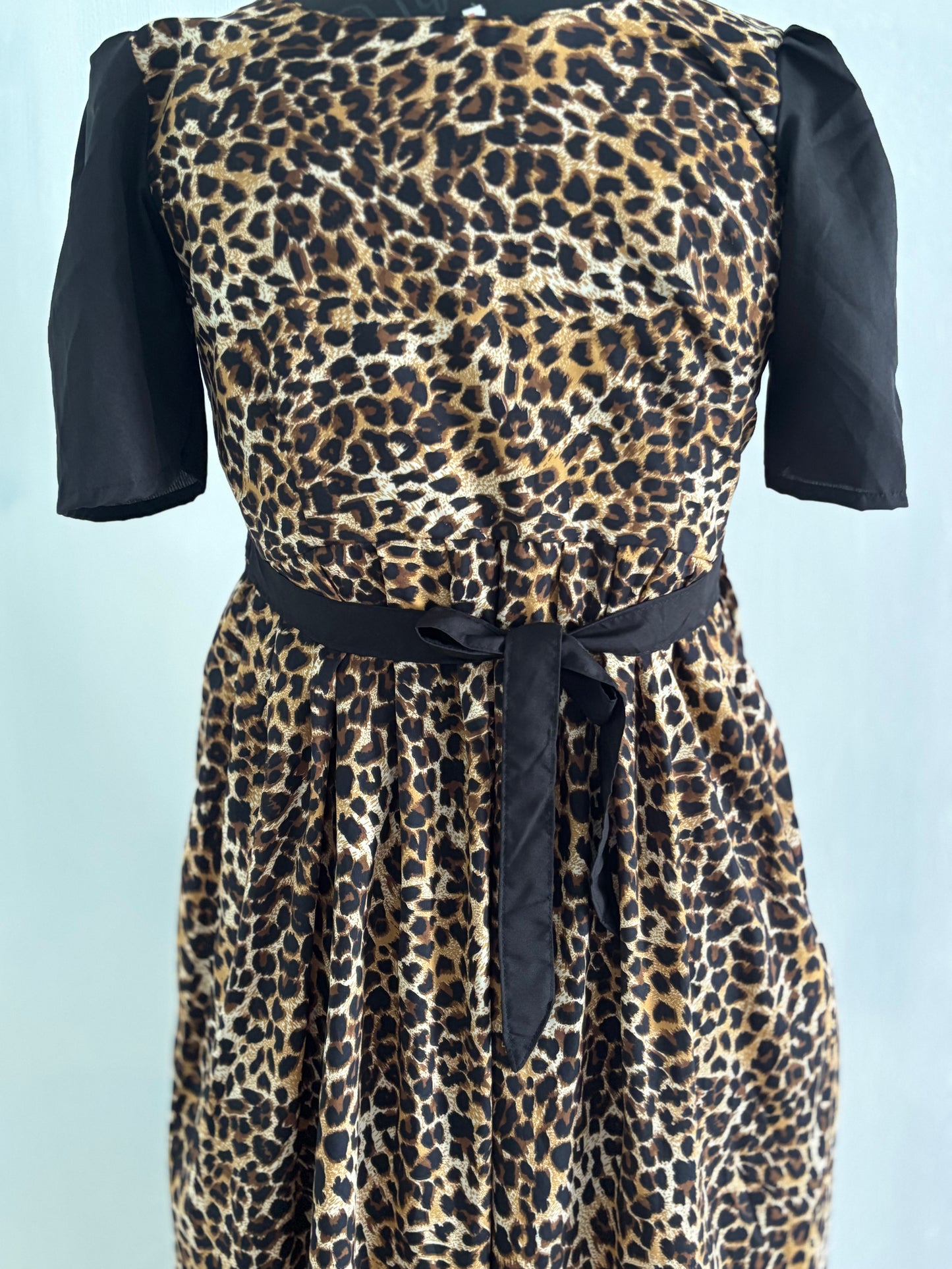 Crepe Fabric Casual Maxi | Animal Print with Yoke Lining – Perfect for Daily Wear & Office Use