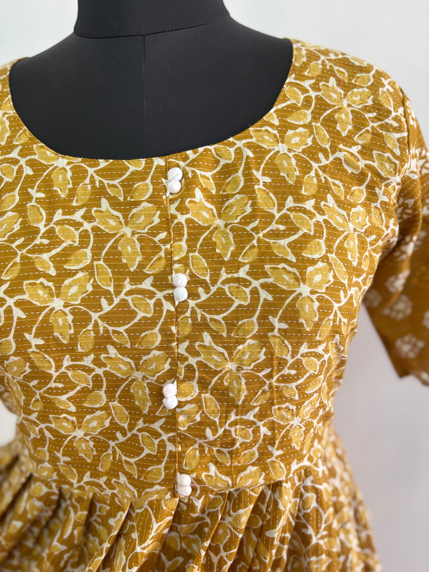 Pure Jaipur Cotton Printed 2-Tier Maxi – Comfortable & Stylish Everyday Wear