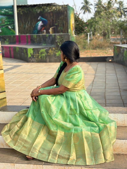 Tissue Full Length Gown