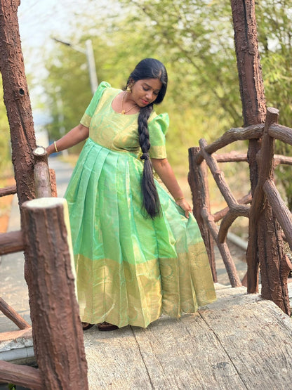 Tissue Full Length Gown