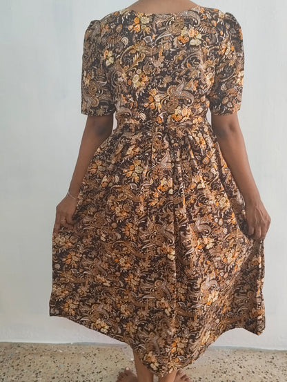 Crepe Flow Frock with Dreamy Drape and Effortless Elegant Fit – Perfect for Daily Wear & Office Use