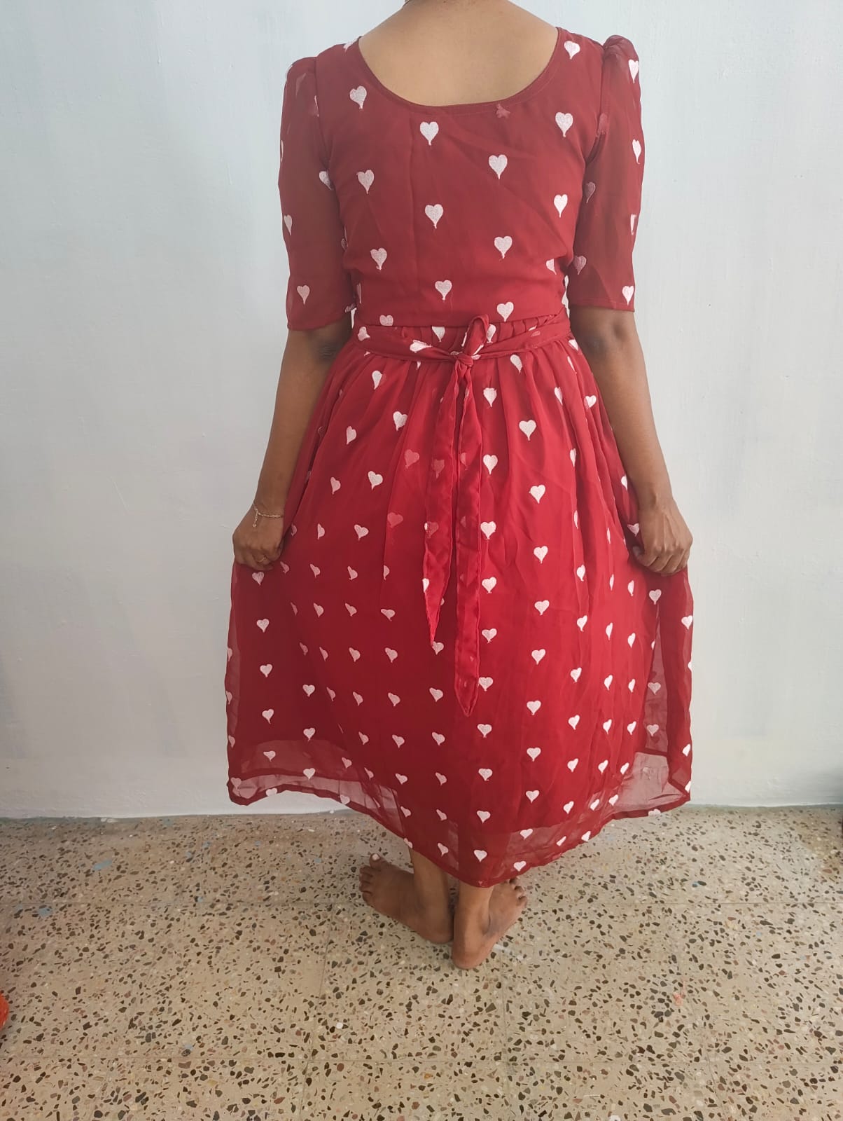 Elegant Georgette Fabric Frock for Women – Office & Casual Everyday Wear