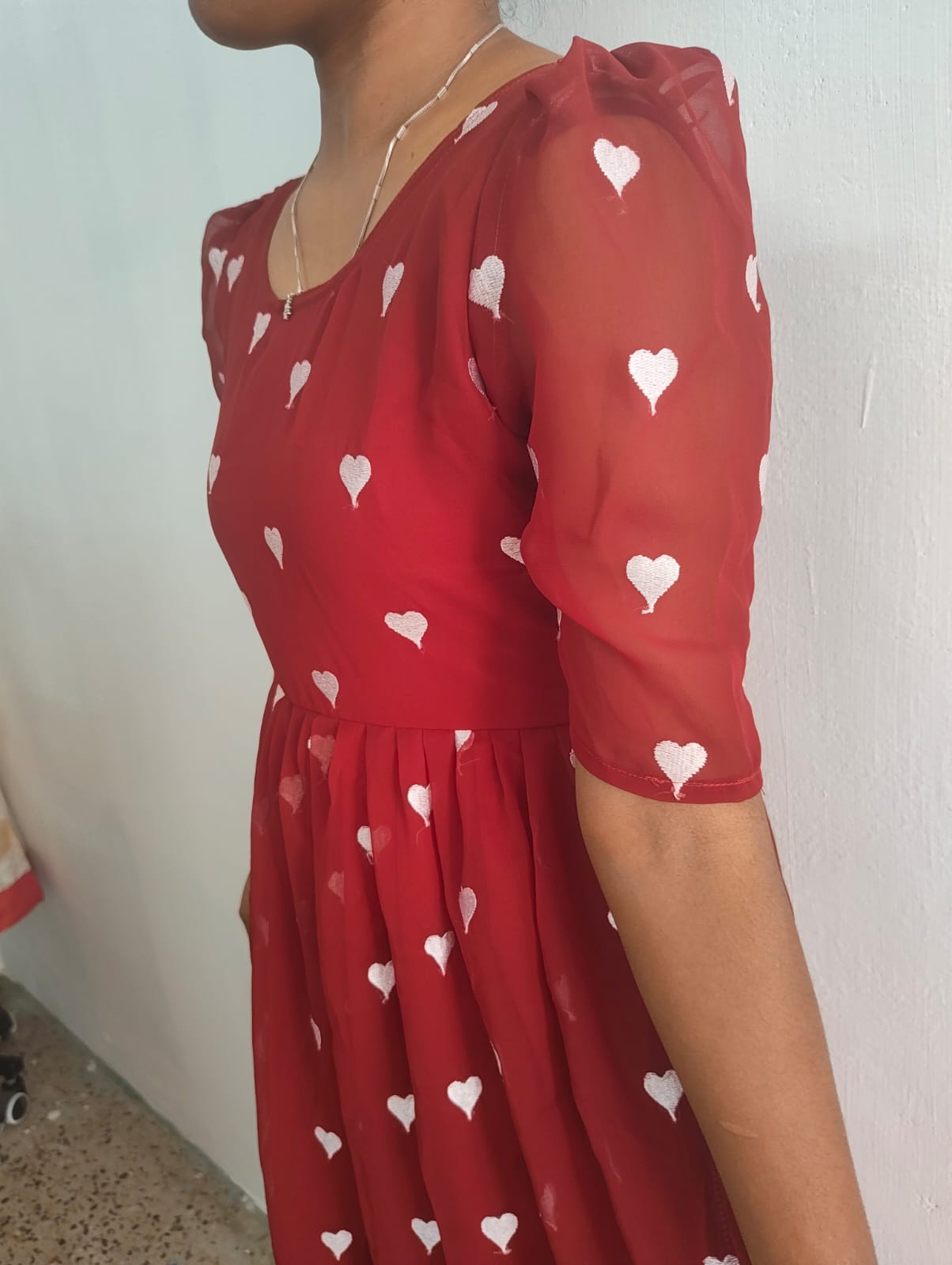 Elegant Georgette Fabric Frock for Women – Office & Casual Everyday Wear